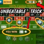 100% UNBEATABLE TRICK 🤨 || Roulette Strategy To Win || Roulette