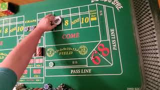Craps! Strategy before shooting, and a demonstration!