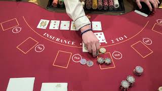 HUGE $2,600 Blackjack Doubles Inside Venetian High Limit!