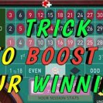 TRICK TO BOOST YOUR WINNING 🤔🤔 || Roulette Strategy To Win || Roulette Tricks