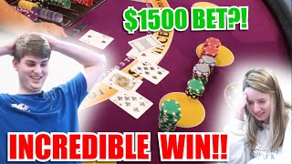 🔥INCREDIBLE DUO WINS!!🔥 10 Minute Blackjack Challenge – WIN BIG or BUST #174