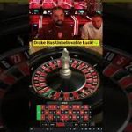 Drake Has Unbelievable Luck On Roulette! #drake #roulette #unbelieveable #casino #maxwin #bigwin