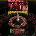 Drake Has Unbelievable Luck On Roulette! #drake #roulette #unbelieveable #casino #maxwin #bigwin