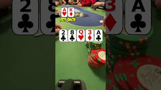 YOU WON’T BELIEVE WHAT I GET RIVER BLUFFED BY #shorts #poker