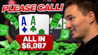 ALL-IN WITH ACES! Every Poker Player’s Dream Scenario