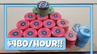 $200 to $2,650 at $1/2 NL! – Poker Vlog #25