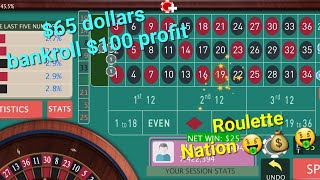 Super low bank roll $100 dollars Roulette strategy to win Roulette Nation š¤š°š¤