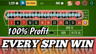 100% Profit Every Spin Win || Roulette Strategy To Win || Roulette Tricks