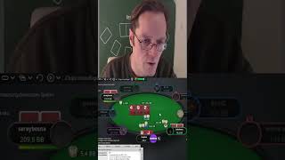 When you think your FLUSH is good :D :D #shorts #poker #pokerstars #onlinepoker #poker #viral