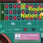 Awesome winning Roulette strategy gameplay | Roulette Nation 🤑💰🤑