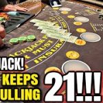 👉 My Gambling Wife Plays BLACKJACK w/ Me & Wins Again!!!