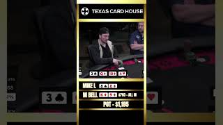 ALL IN with STRAIGHT FLUSH Draw! EPIC River Card!