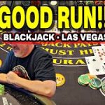 Blackjack • Fire start and good finish @ a Las Vegas Casino