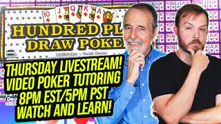 🔴 Double Double Bonus Video Poker Training! Learn To Play With The Jackpot Gents!
