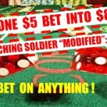 WIN AT CRAPS 🎲🎲 WITH NO RISK USING “THE MARCHING SOLDIER” CRAP STRATEGY!! $5 BET INTO $800 #CASINO