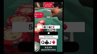 QJ o – safe – #pokerbrandon #poker #pokerstrategy  #pokerreels #pokertips #AA