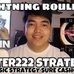 LIGHTNING ROULETTE | AFTER 222 BASIC STRATEGY | SURE INCOME | 22WIN