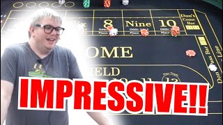 🔥IMPRESSIVE MOVES🔥 30 Roll Craps Challenge – WIN BIG or BUST #273