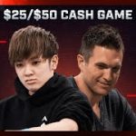 DOUG POLK & MASATO Play $25/50 Live Cash Game