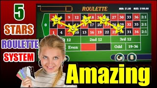 ROULETTE STRATEGY GUIDE | 5 Star System | AMAZING