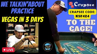 Live Craps Toss and Strategy Practice with a $1000 Bankroll. Crapsee Code: K5F4Z4