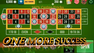 One More Successful Strategy 🌹|| Roulette Strategy To Win || Roulette