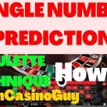 SINGLE NUMBER PREDICTION | ROULETTE TECHNIQUE | REAL MONEY | IndianCasinoGuy
