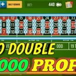 No Double $1000 Profit in Just Minutes 💪  || Roulette Strategy To Win || Roulette