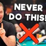 3 MISTAKES To AVOID In Poker Tournaments!
