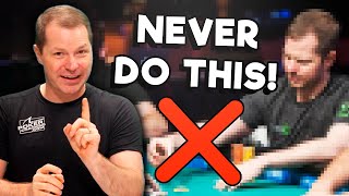 3 MISTAKES To AVOID In Poker Tournaments!