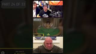 Dana White Reveals Blackjack Strategy and Gambling Tips at the Casino