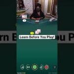 Learn Blackjack Before You PLAY! #shorts #shortvideo