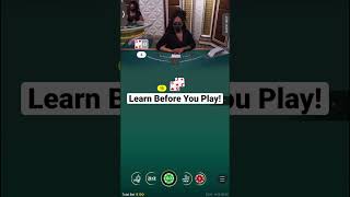 Learn Blackjack Before You PLAY! #shorts #shortvideo