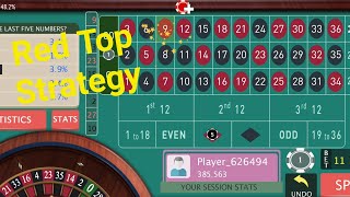 18 + 14 Reds + Top Roulette strategy to win Roulette Nation