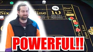 🔥POWERFUL STRATEGY🔥 30 Roll Craps Challenge – WIN BIG or BUST #277
