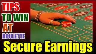 TIPS TO WIN AT ROULETTE | Secure Earnings | FIBONACCI SYSTEM