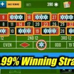 99.99% Winning Strategy 🌹 || Roulette Strategy To Win || Roulette