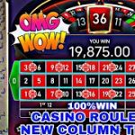 CASINO ROULETTE NEW COLUMN TRICKS 99% WIN | CASINO STRATEGY | INDIAN CASINO ROULETTE WINNING TRICKS