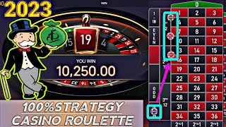 NEW TRICKS CASINO ROULETTE LIVE GAME | WINNING TRICKS | CASINO ROULETTE STRATEGY ONLINE EARNING GAME