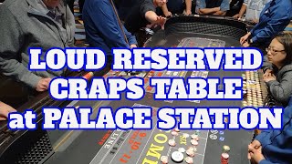 Private Craps Table at Palace Station