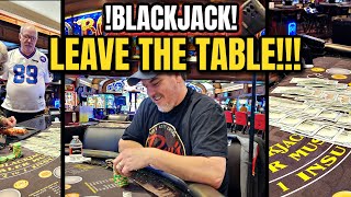 Should I Leave the Blackjack Table When This Happens???