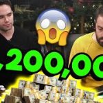 $1,200,000! The BIGGEST Ever Pot On The Hustler Casino Live Poker Show!