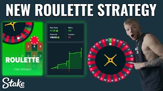 BEST ROULETTE STRATEGY ON STAKE 2023! INSANELY FAST PROFIT!