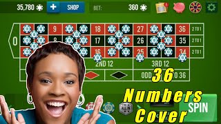 36 Numbers Cover Roulette 💪 || Roulette Strategy To Win || Roulette Tricks