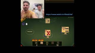 ALWAYS Trust the Fellas to Hit a FILTHY 21 🔥 🤝 #shorts #blackjack #twitch #stream #streamer #fellas