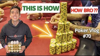COMPLETE STRATEGY to BEAT SMALL STAKES CASH GAMES CONSISTENTLY!! Poker Vlog #70