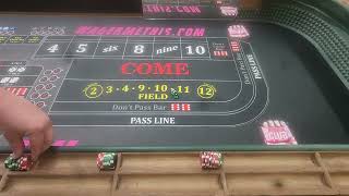 Craps! 6 and 8 Simple, effective Progression!!!