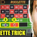3 EVEN + 1 RED | Winning Roulette Trick | ROULETTE WHEEL