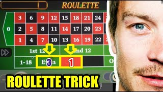 3 EVEN + 1 RED | Winning Roulette Trick | ROULETTE WHEEL