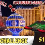 Small craps bank roll?  This craps strategy can withstand the highs and lows! – $200 CHALLENGE! 51!!